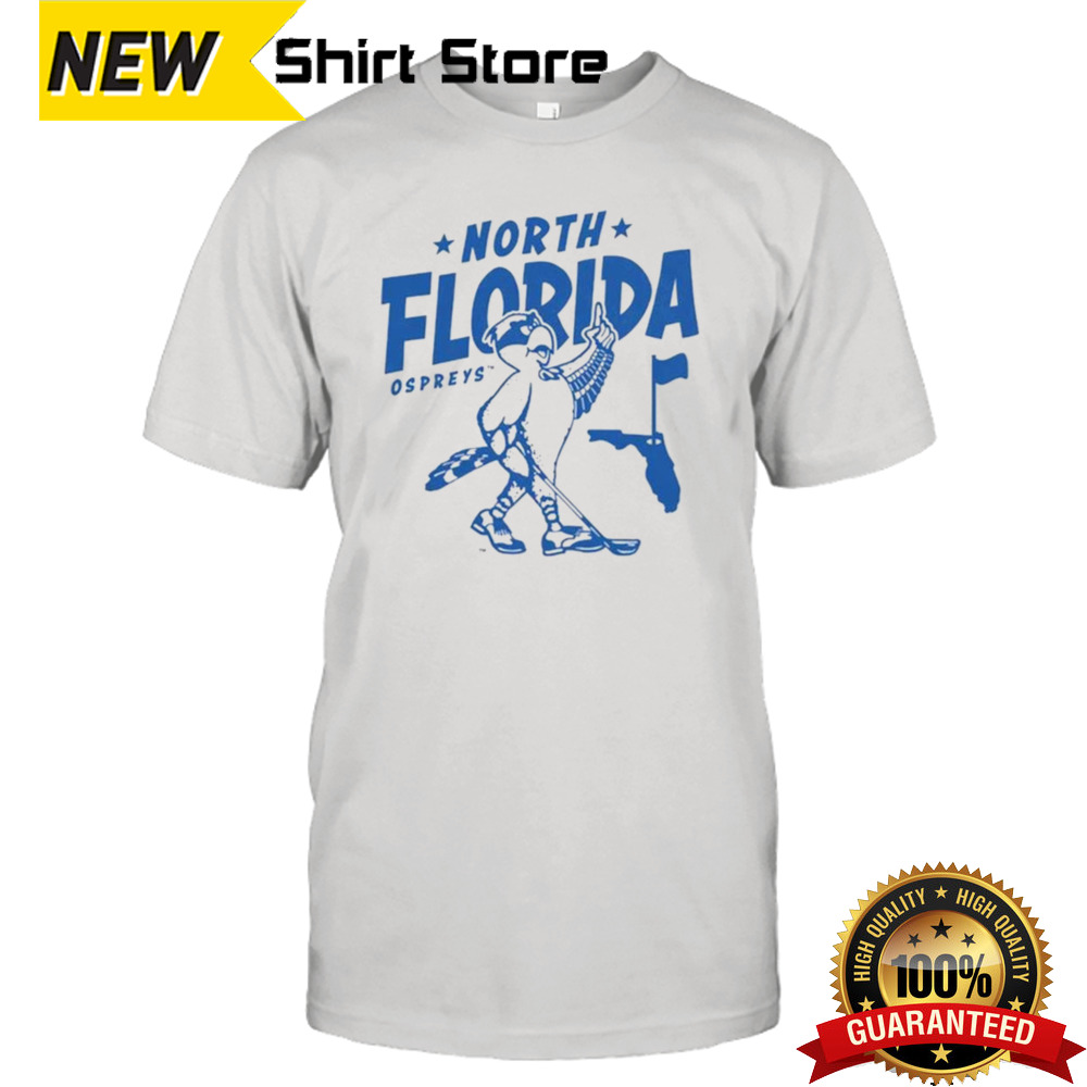 North Florida Ospreys Golf Throwback Shirt