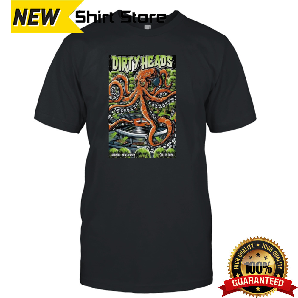 Dirty Heads Holmdel New Jersey July 12 2024 Poster Shirt