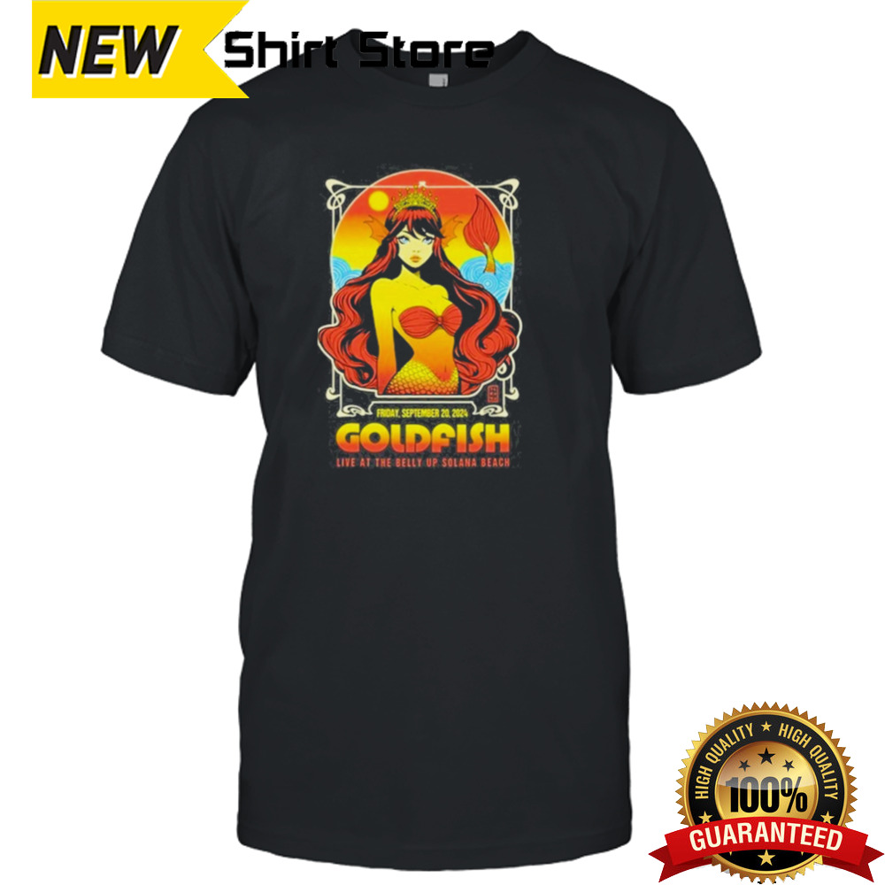 GoldFish Sept 20 2024 50th Anniversary Concert At The Belly Up Shirt