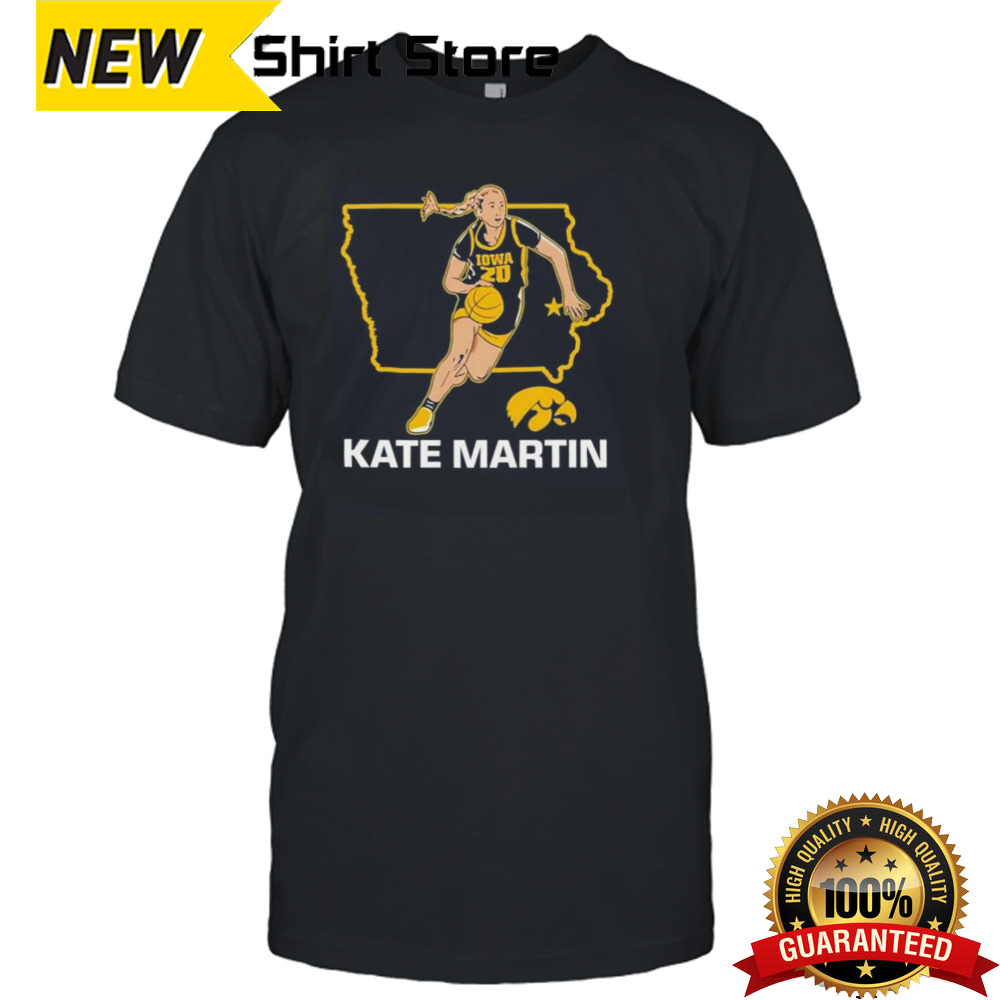 Kate Martin State Star Iowa T-shirt