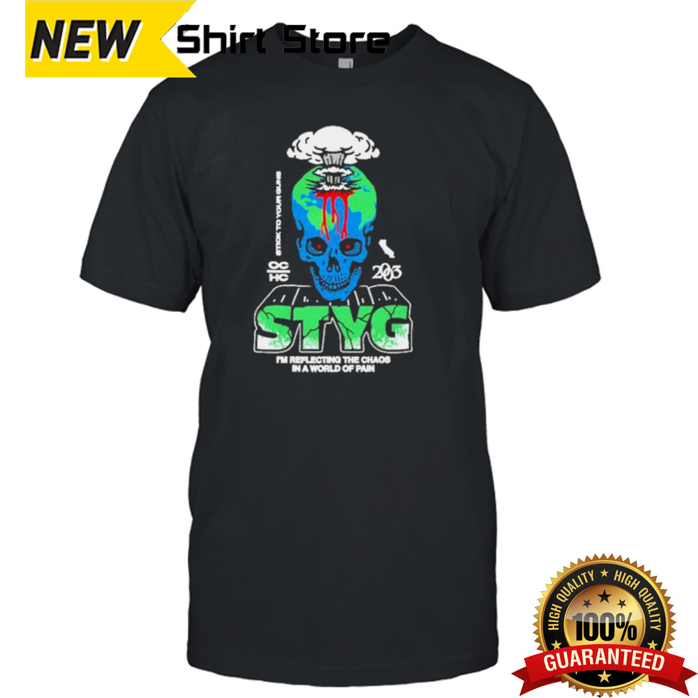 Stick To Your Guns Skull Explode T-shirt