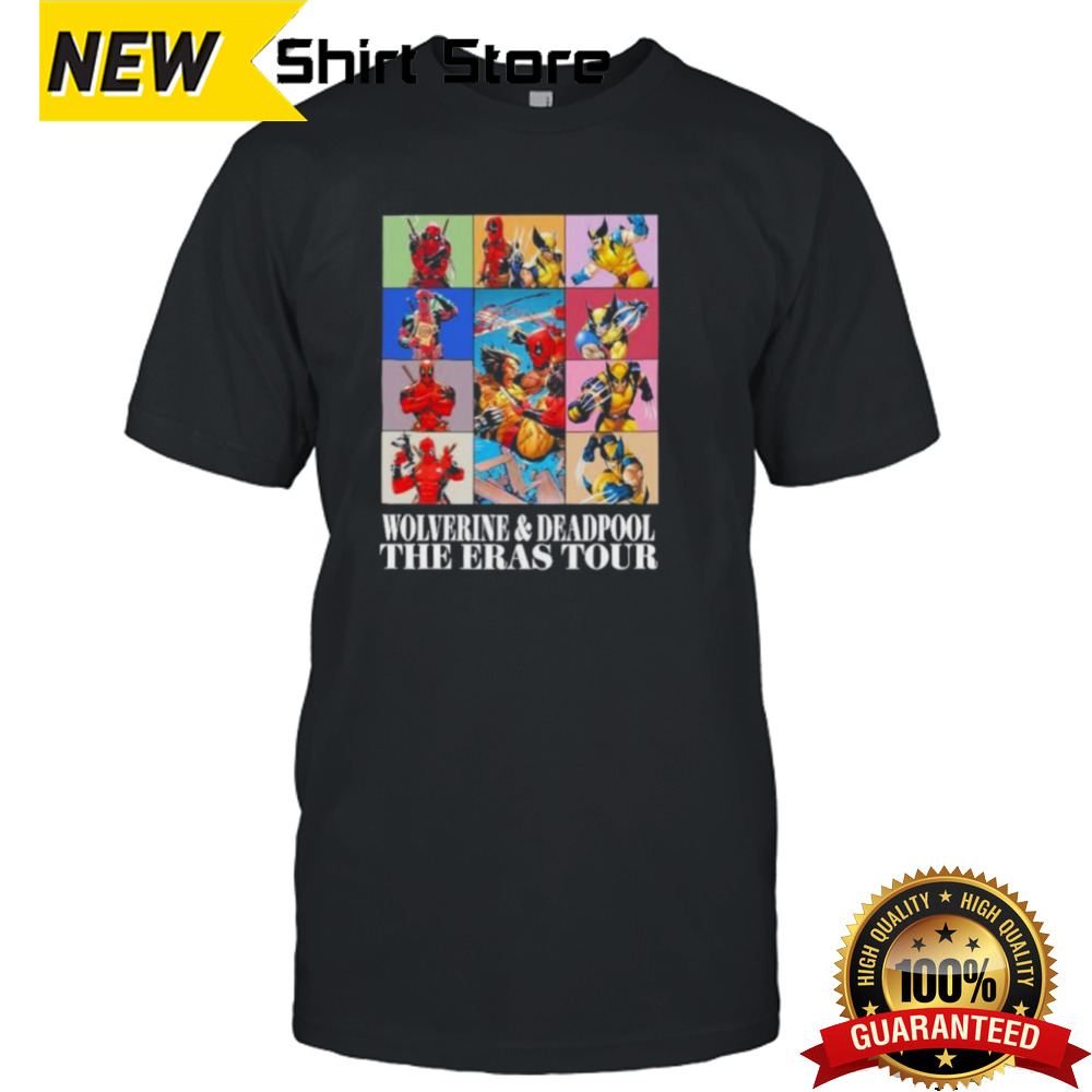 Wolverine And Deadpool The Eras Tour 2024 Shirt