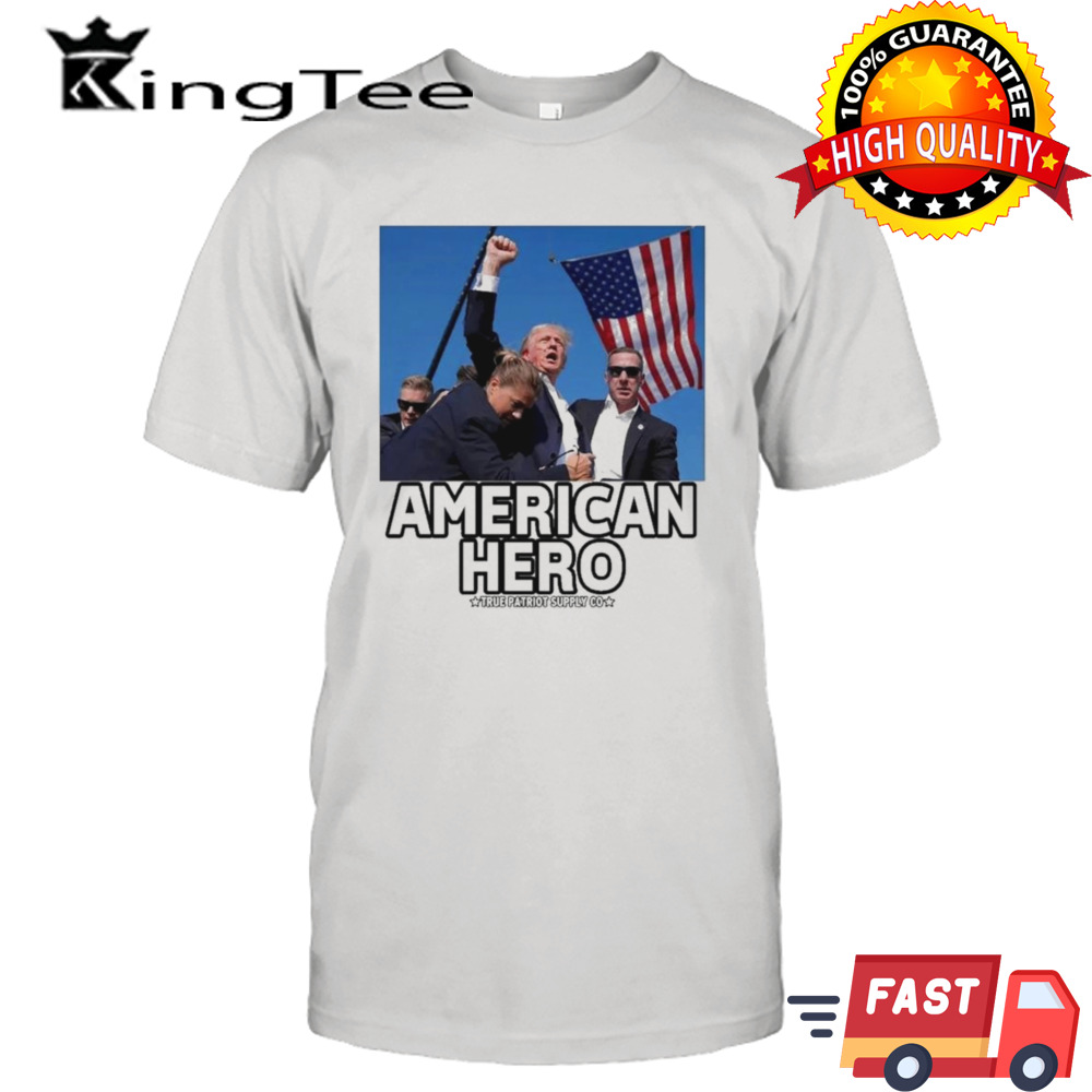 2024 Trump Shot Assassination Attempt American Hero Trump Filed Attempt T-shirt