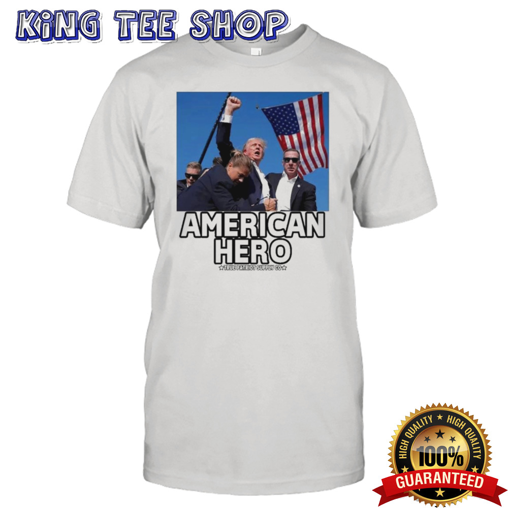 2024 Trump Shot Assassination Attempt American Hero Trump Filed Attempt T-shirt