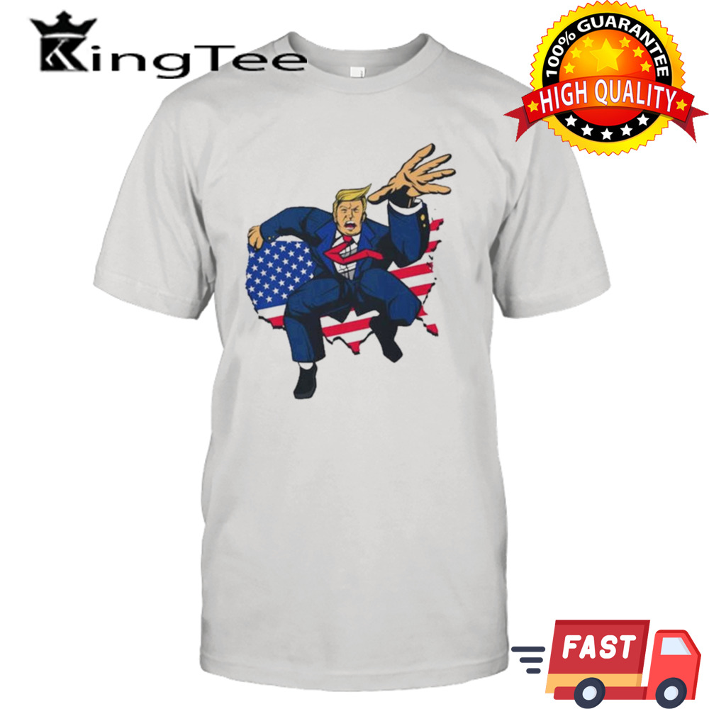 Comic Trump Garment-Dyed T-shirt