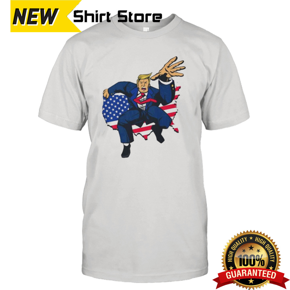 Comic Trump Garment-Dyed T-shirt