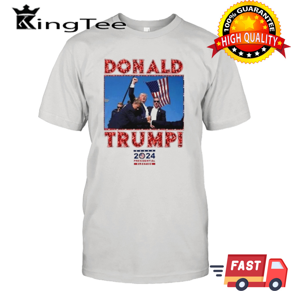 Donald Trump Assassination Shot 2024 Presidential Election shirt