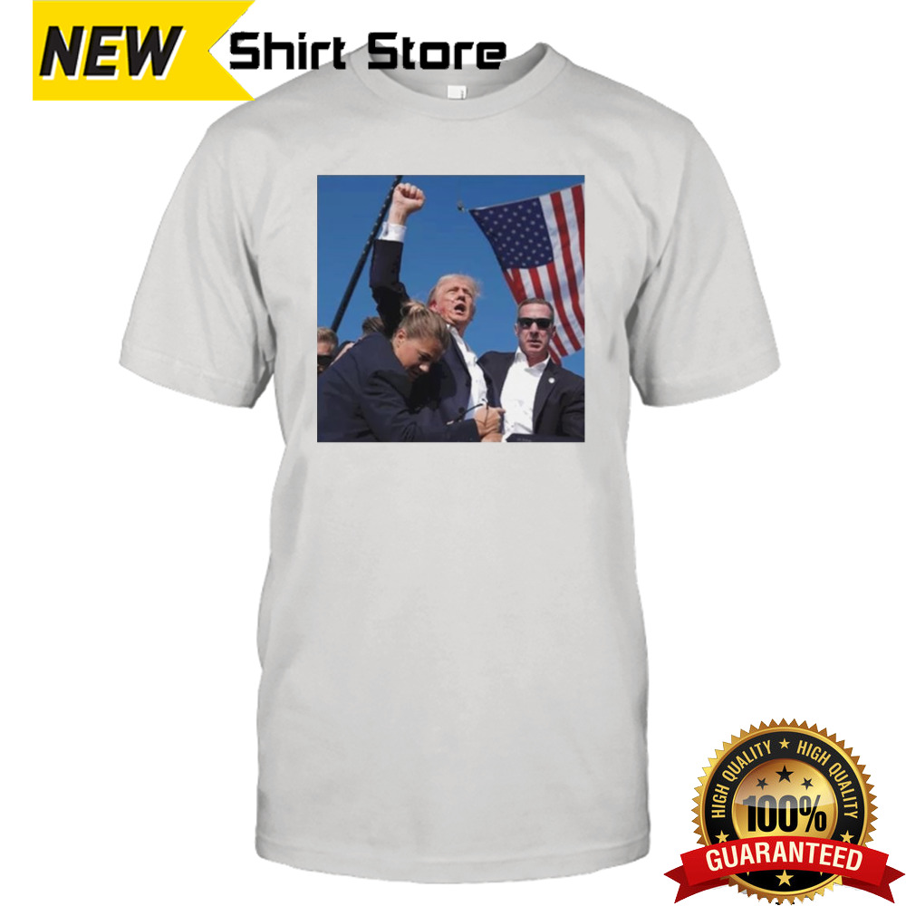 Donald Trump Fist Pump Donald Trump Shooting T-shirt