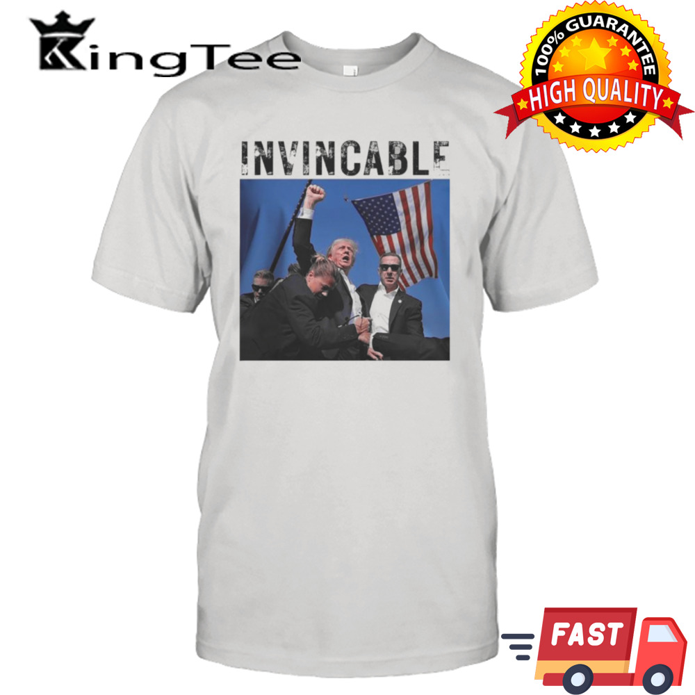 Donald Trump Shot Invincible Shirt