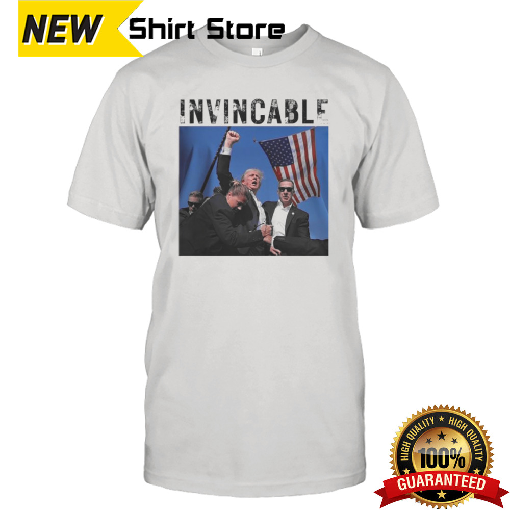 Donald Trump Shot Invincible Shirt