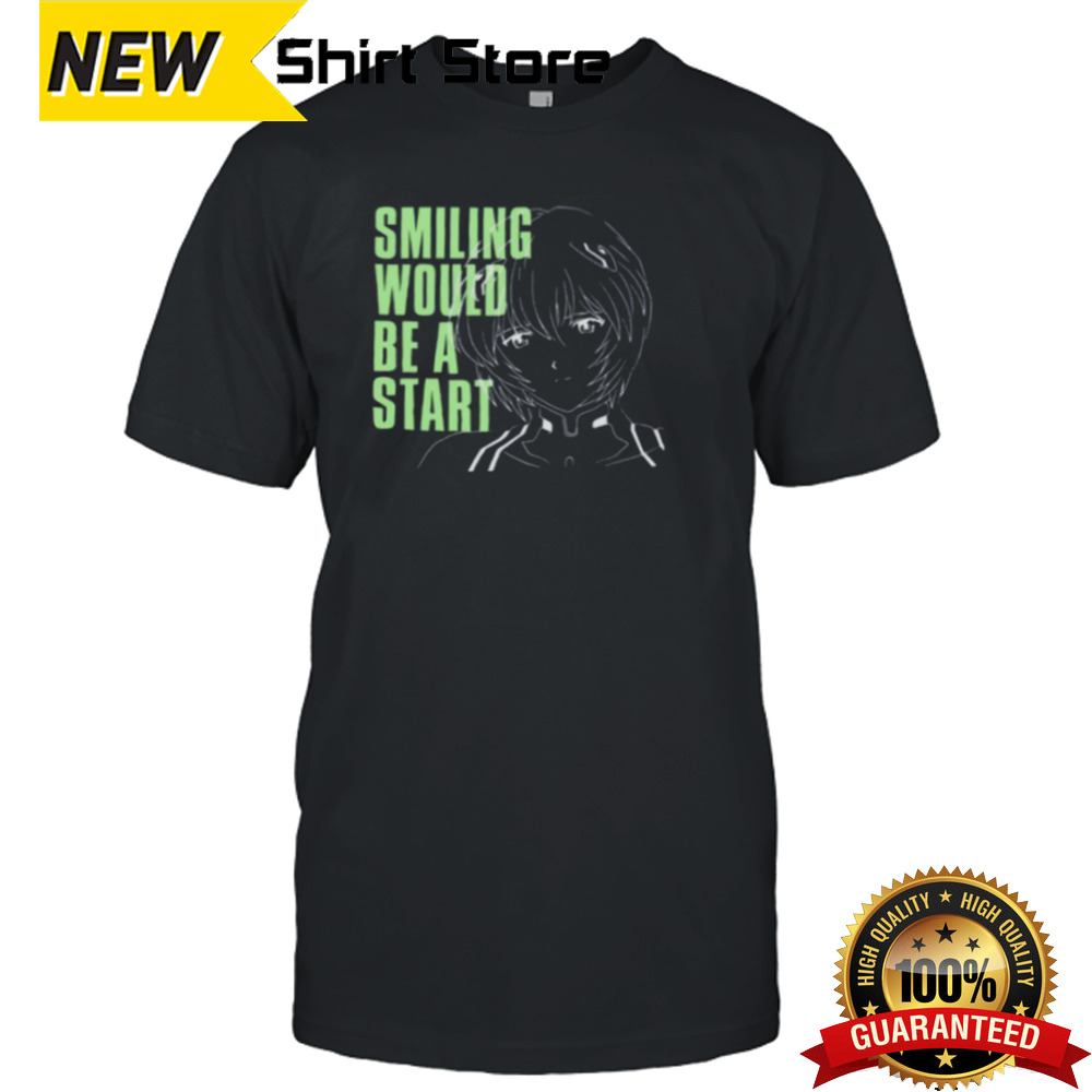 Pleasures Smiling Would Be A Start Shirt