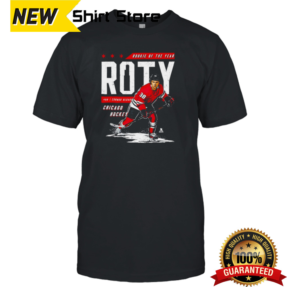 ROTY Connor Bedard Chicago Blackhawks Rookie of the Year shirt