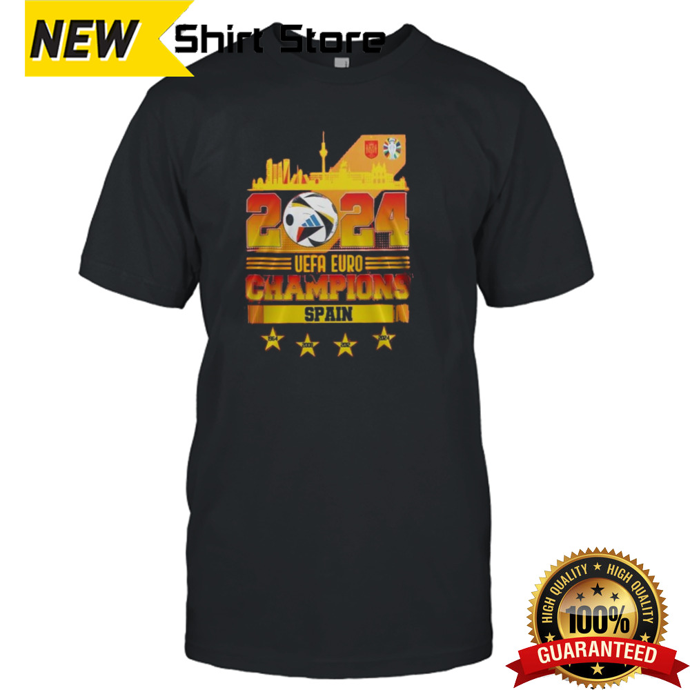 Spain National Football Club UEFA Euro 2024 T-shirt