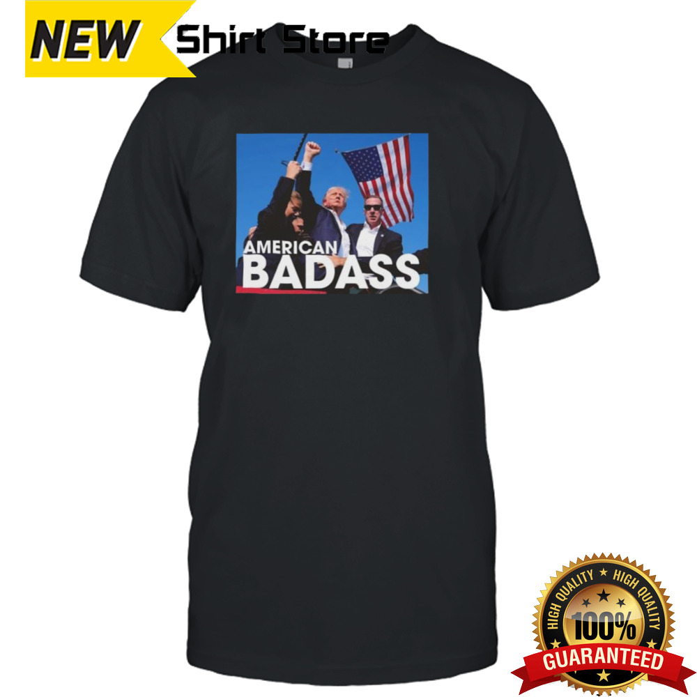 Trump American Badass 2024 T-shirt