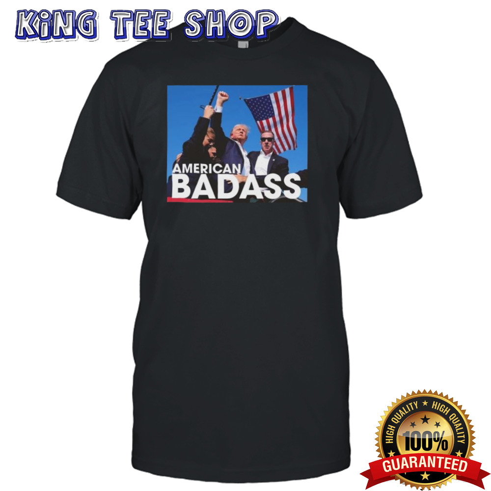 Trump American Badass 2024 T-shirt