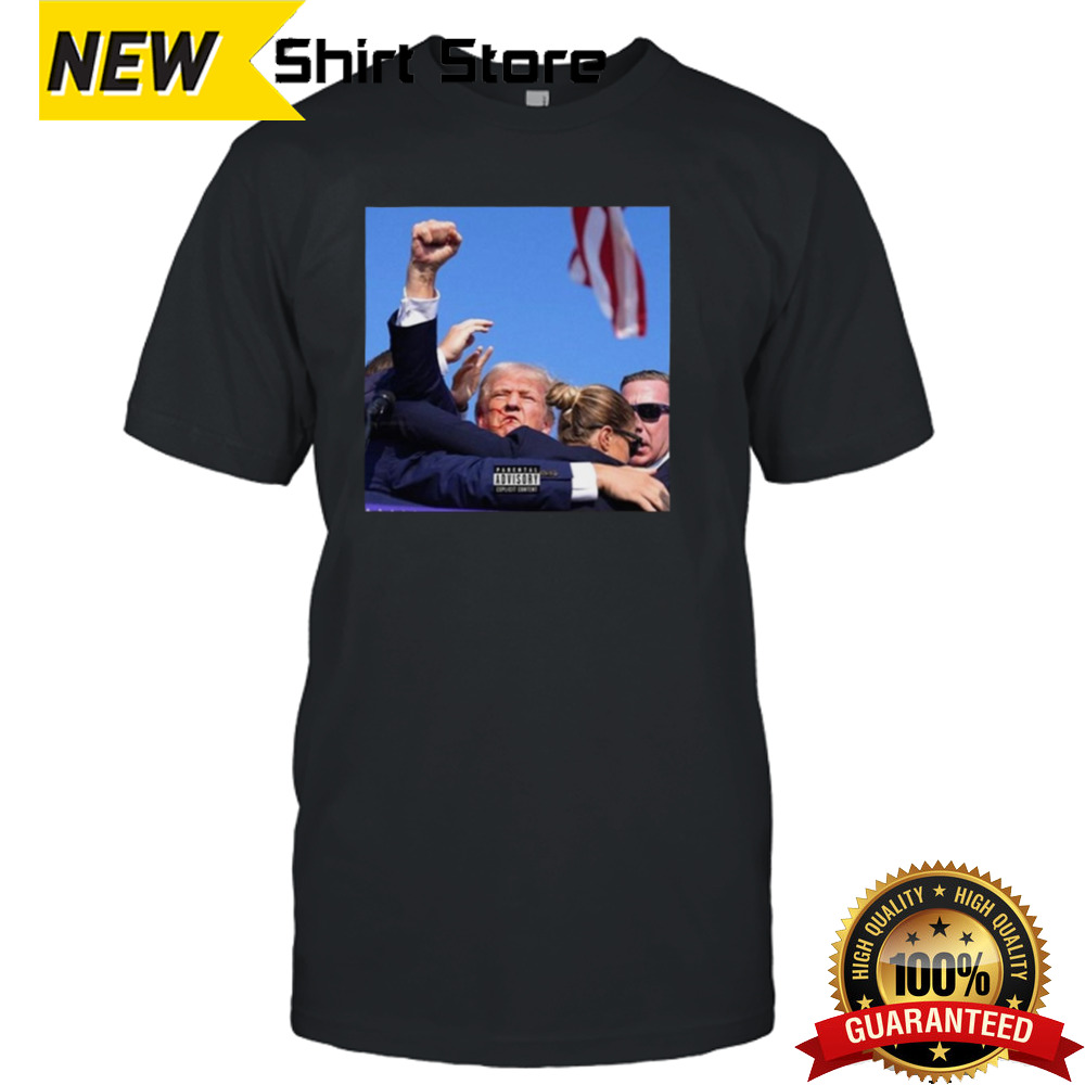 Trump Being Taken Off Stage By Secret Service Shirt