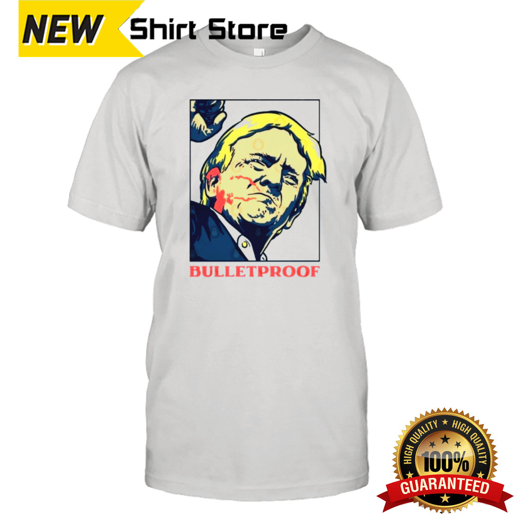 Trump injured rally Shot Bulletproof Shirt