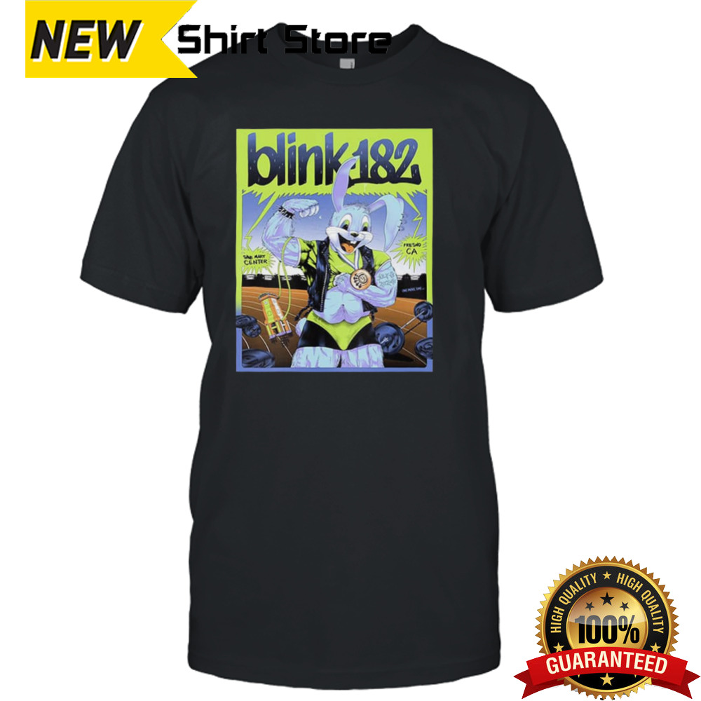 Blink-182 Save Mart Center Official Poster At Fresno California Concert One More Time Tour July 8 2024 shirt