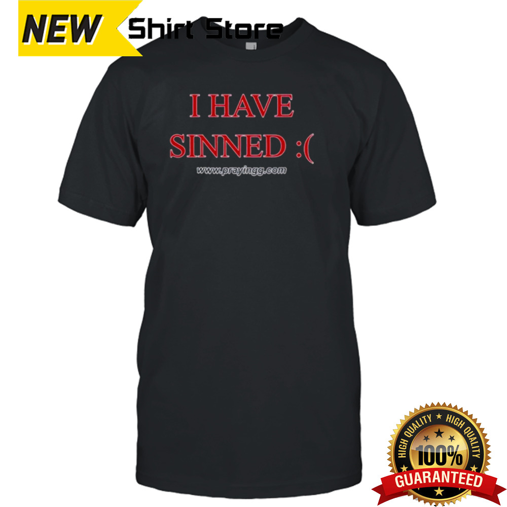 Chappell Roan Wearing I Have Sinned T shirt