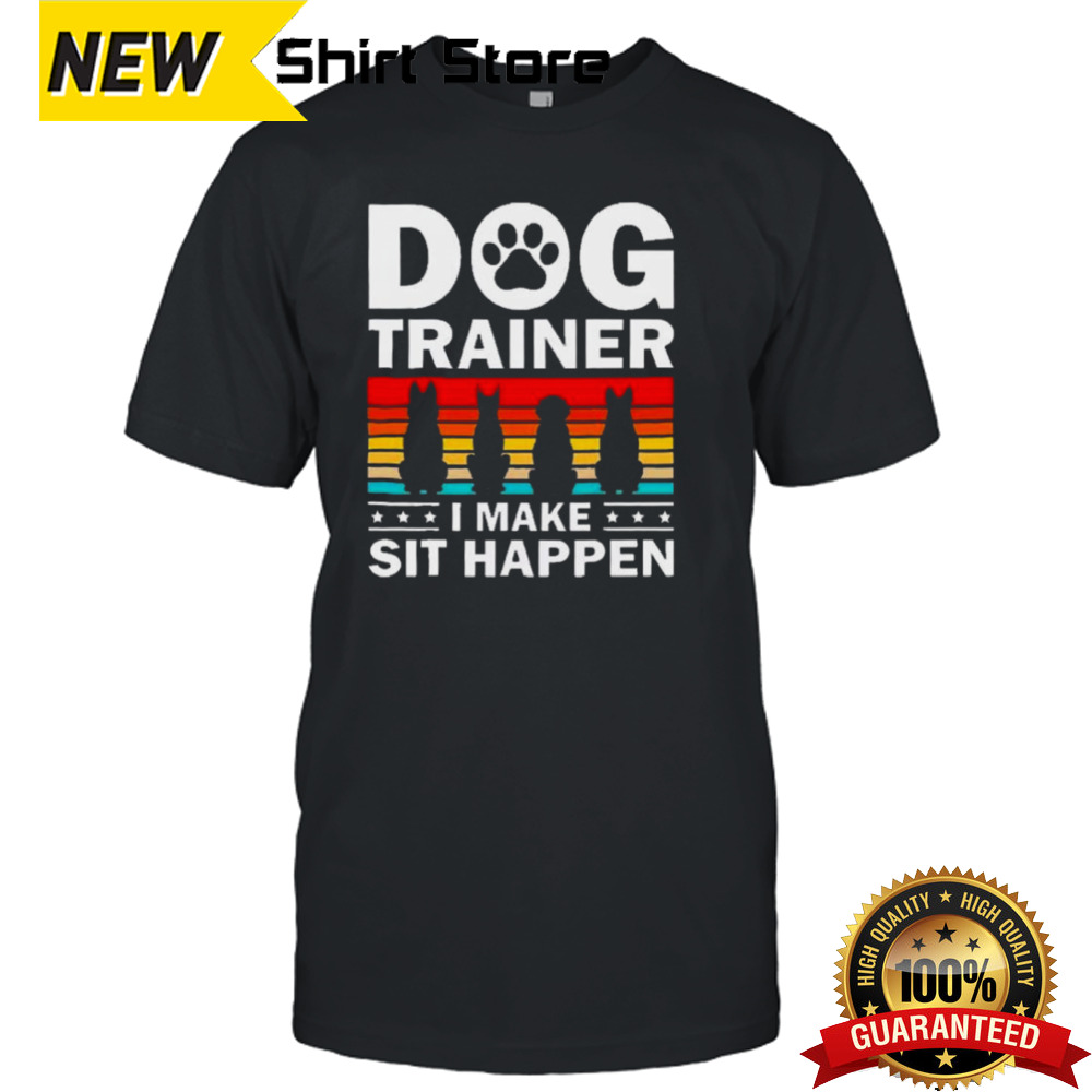 Cool Dog Trainer For Wo Dog Training Agility Class shirt