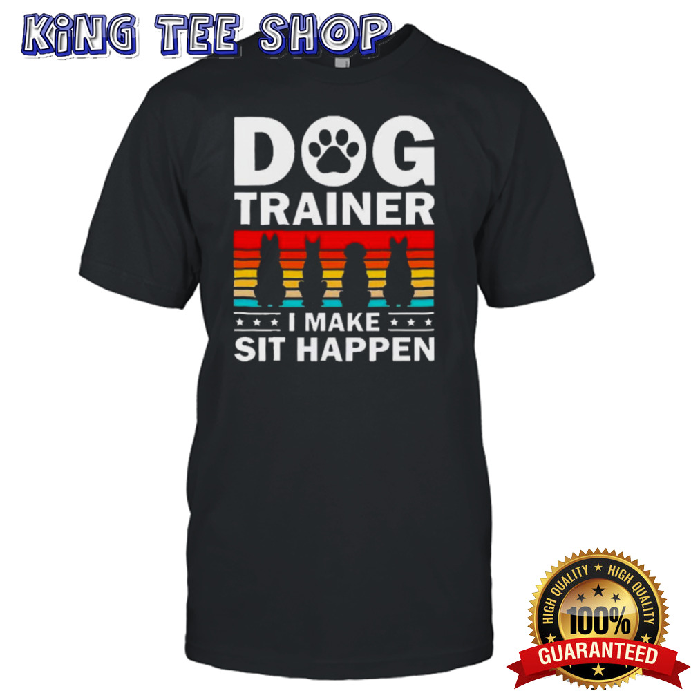 Cool Dog Trainer For Wo Dog Training Agility Class shirt