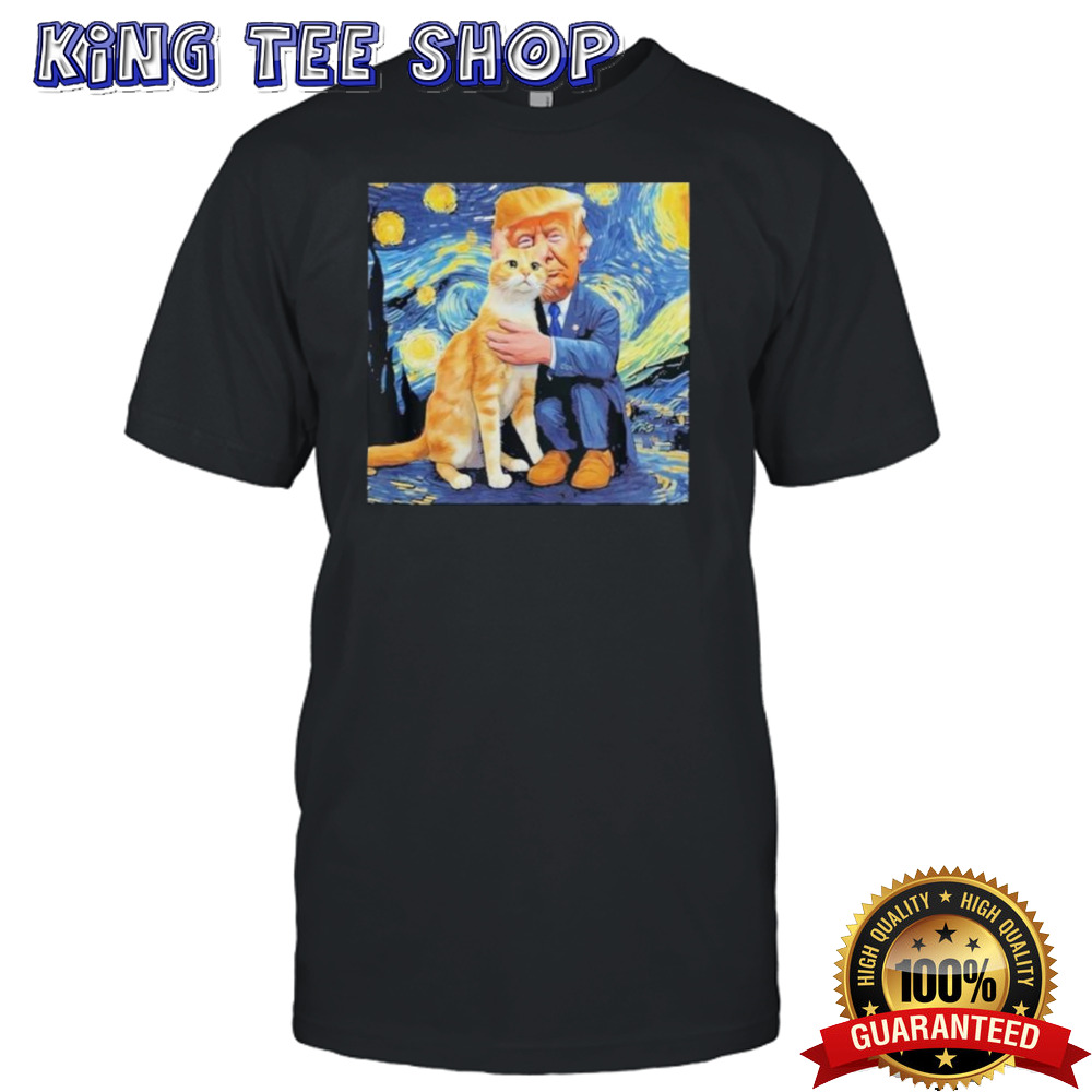 Donald Trump And Cat Art Shirt