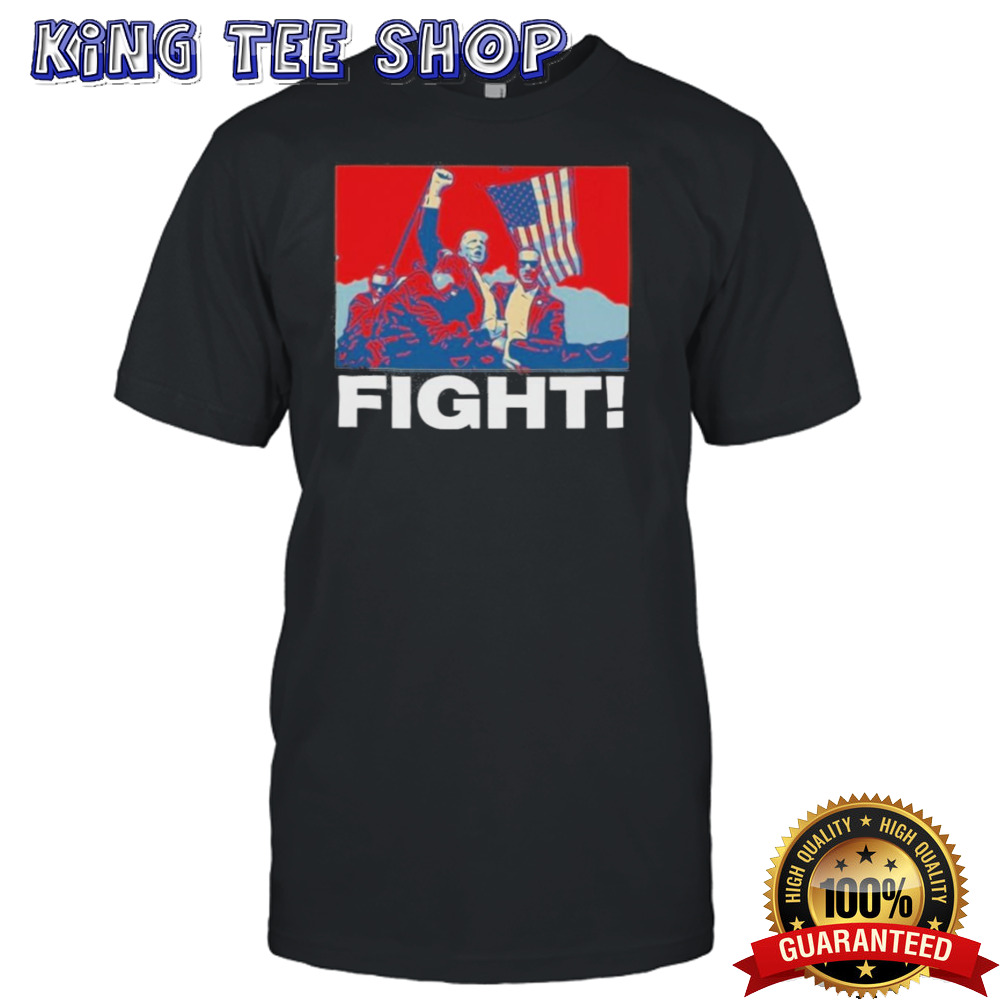 Fight For America Trump Shot Hope shirt