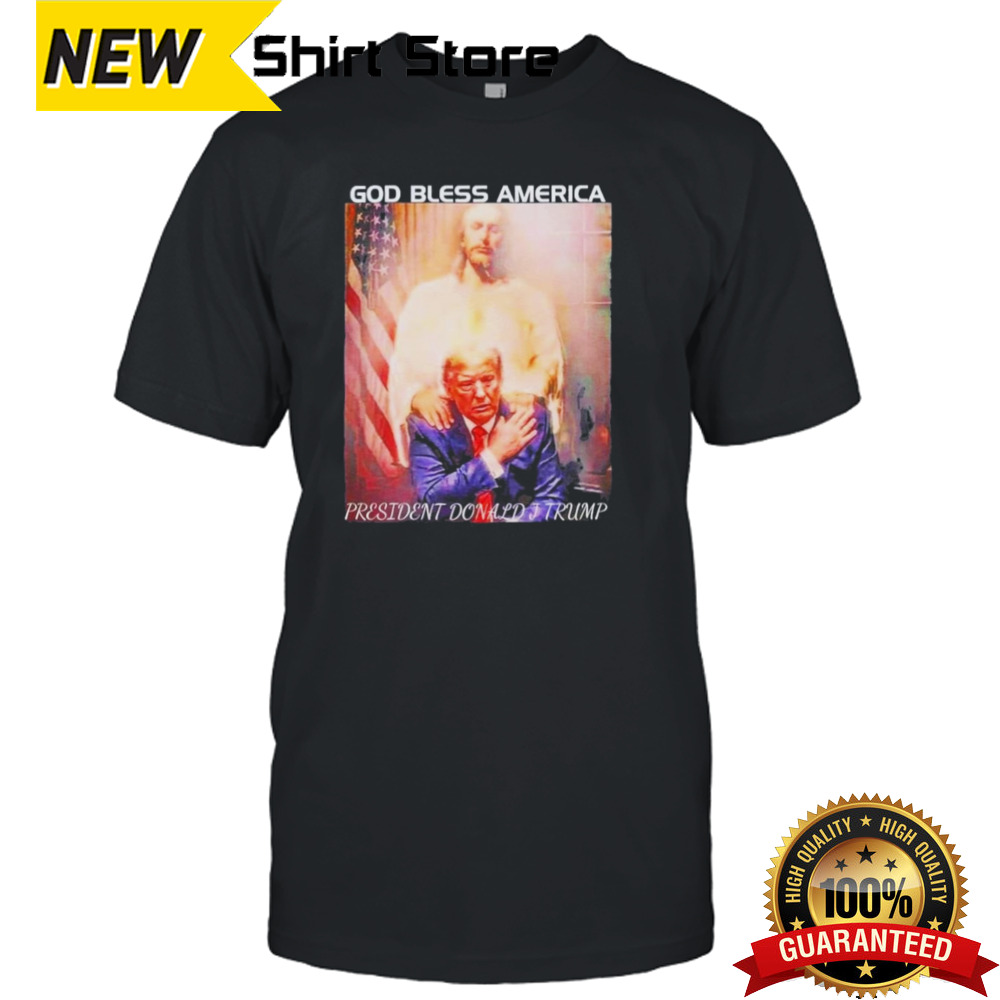 God Bless America President Donald Trump Shirt