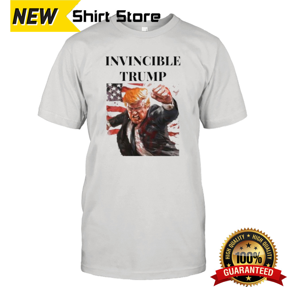 Invincible Trump Shot 2024 Shirt