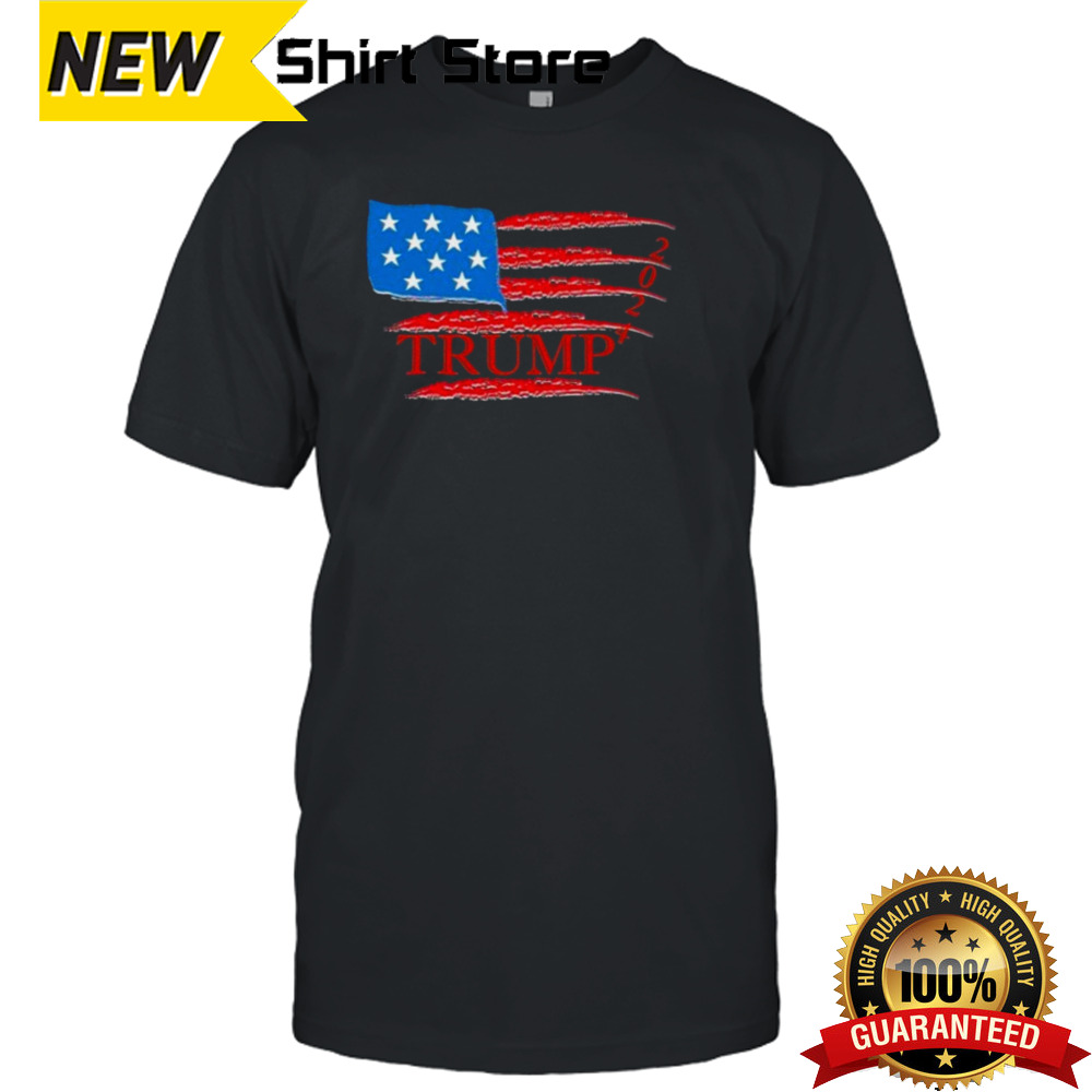 2024 Trump Flag American Donald Trump Shot Shirt