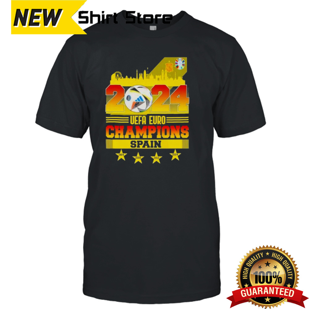 2024 UEFA Euro Champions Spain Unisex T Shirt