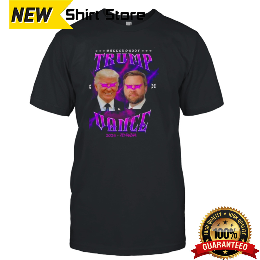 Bulletproof Trump Vance 2024 Maga shirt