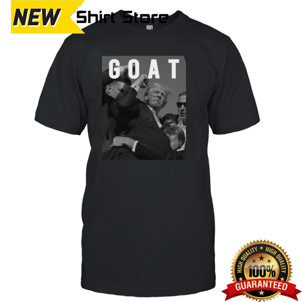 Hot Trump GOAT Trump Assassination Attempt T-shirt