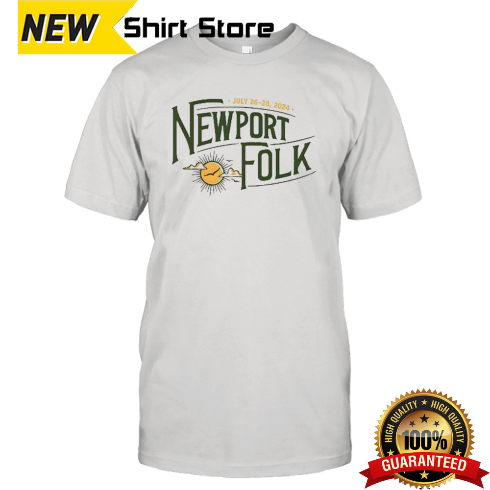 Newport Folk Fest July 26-28 2024 65Th Anniversary Shirt