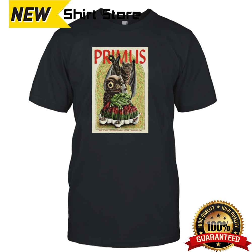 Primus Tour In Idaho Falls ID On July 15 2024 Poster Shirt