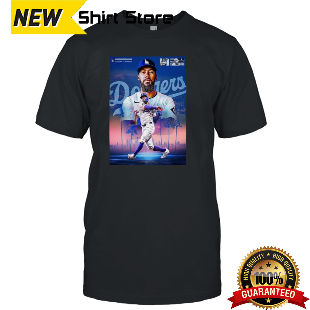 Teoscar Hernandez Is The First Los Angeles Dodgers Player To Win The Home Run Derby 2024 T-shirt