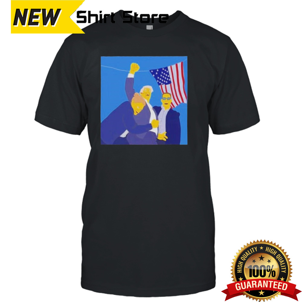 The Simpsons Trump Shot shirt