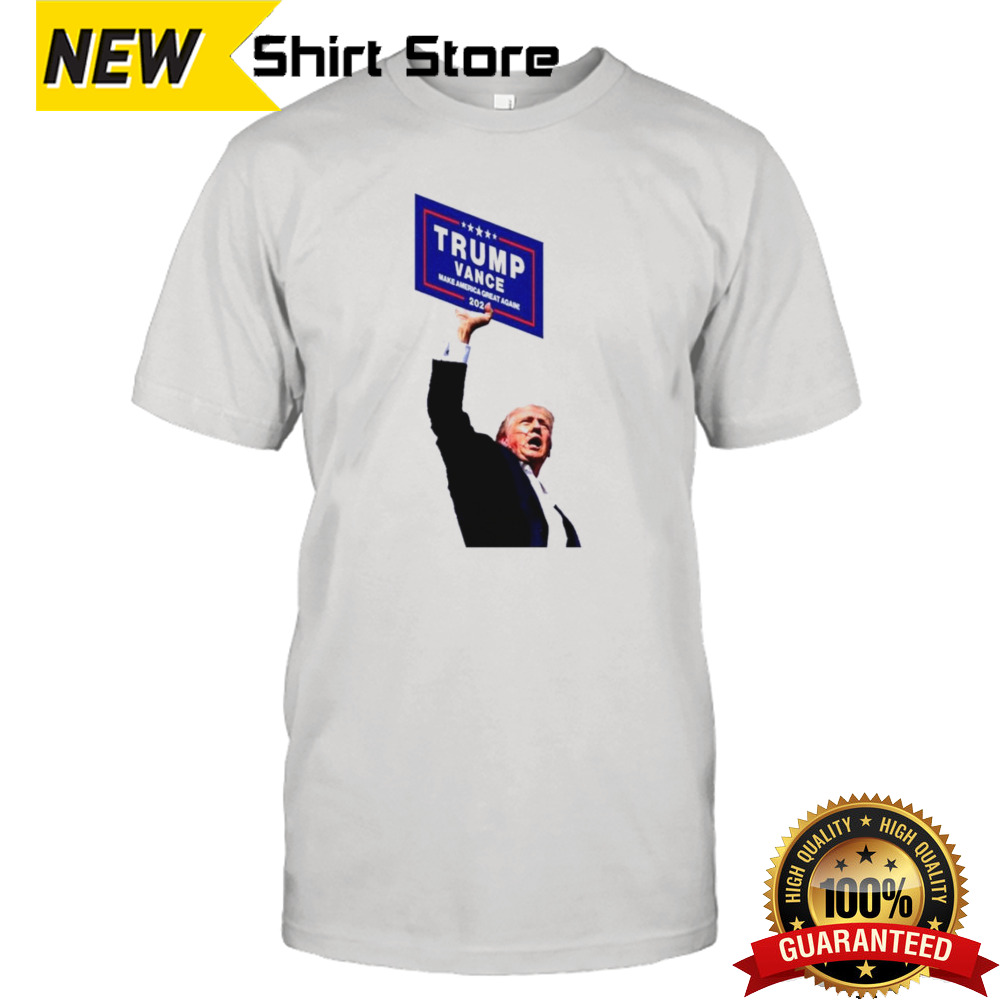 Trump Vance Yard Sign 2024 T shirt