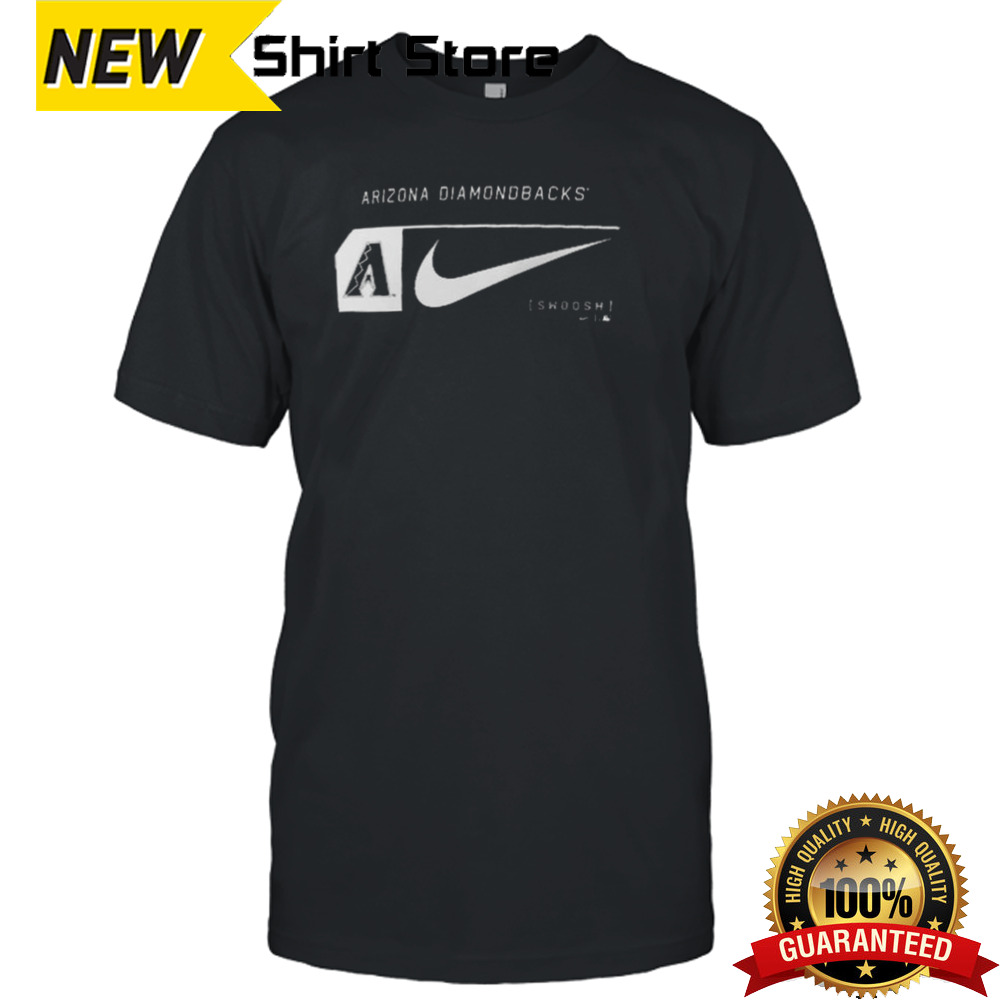 Arizona diamondbacks nike fashion graphic swoosh 2024 shirt