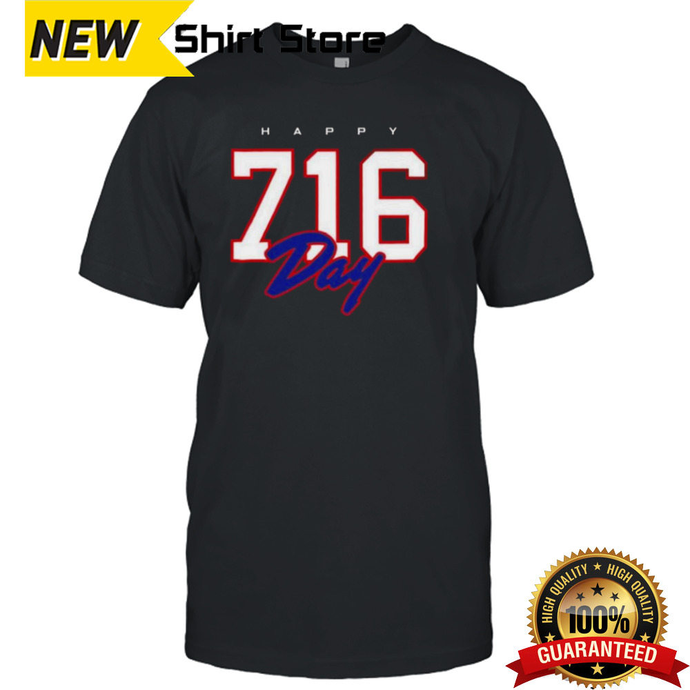 Buffalo Bills Happy 716 Day Buffalo Shirt