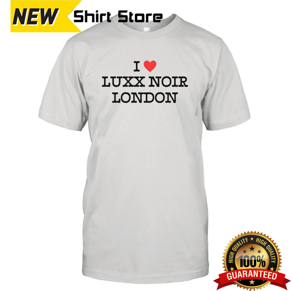 I Love Luxx Noir London Shirt