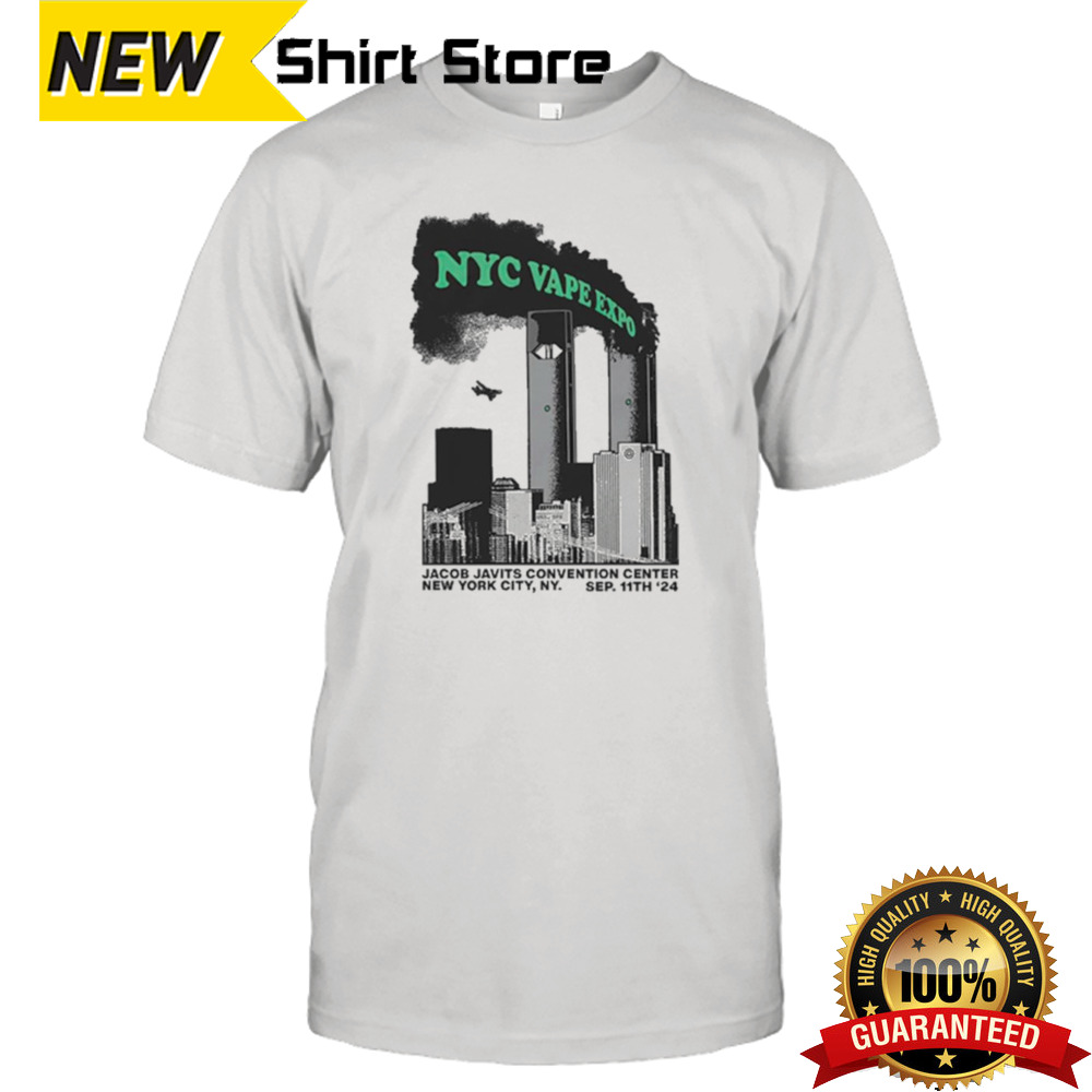 NYC Vape Expo Jacob Javits Convention September 11, 2024 T-shirt