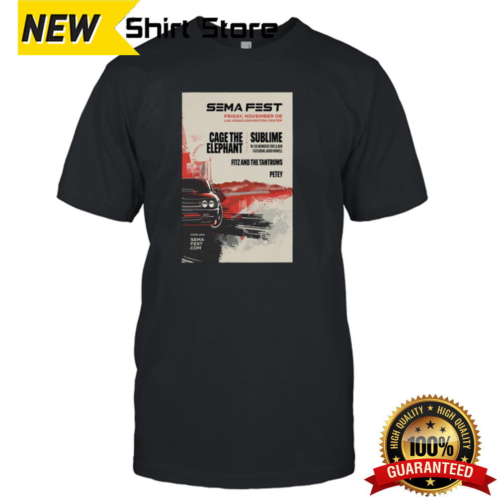 Sema Fest Live At Las Vegas Convention Center November 8 2024 T-shirt