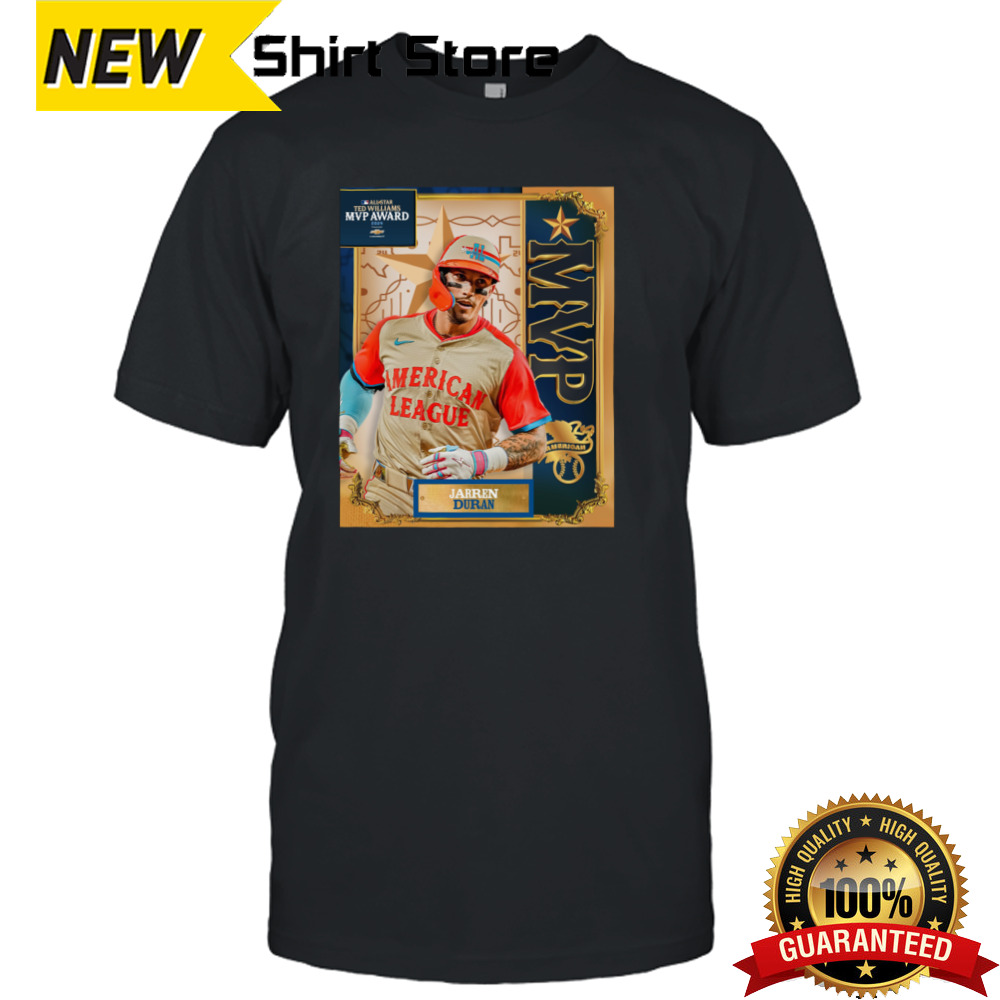 Jarren Duran All Star Ted Williams MVP Award 2024 shirt