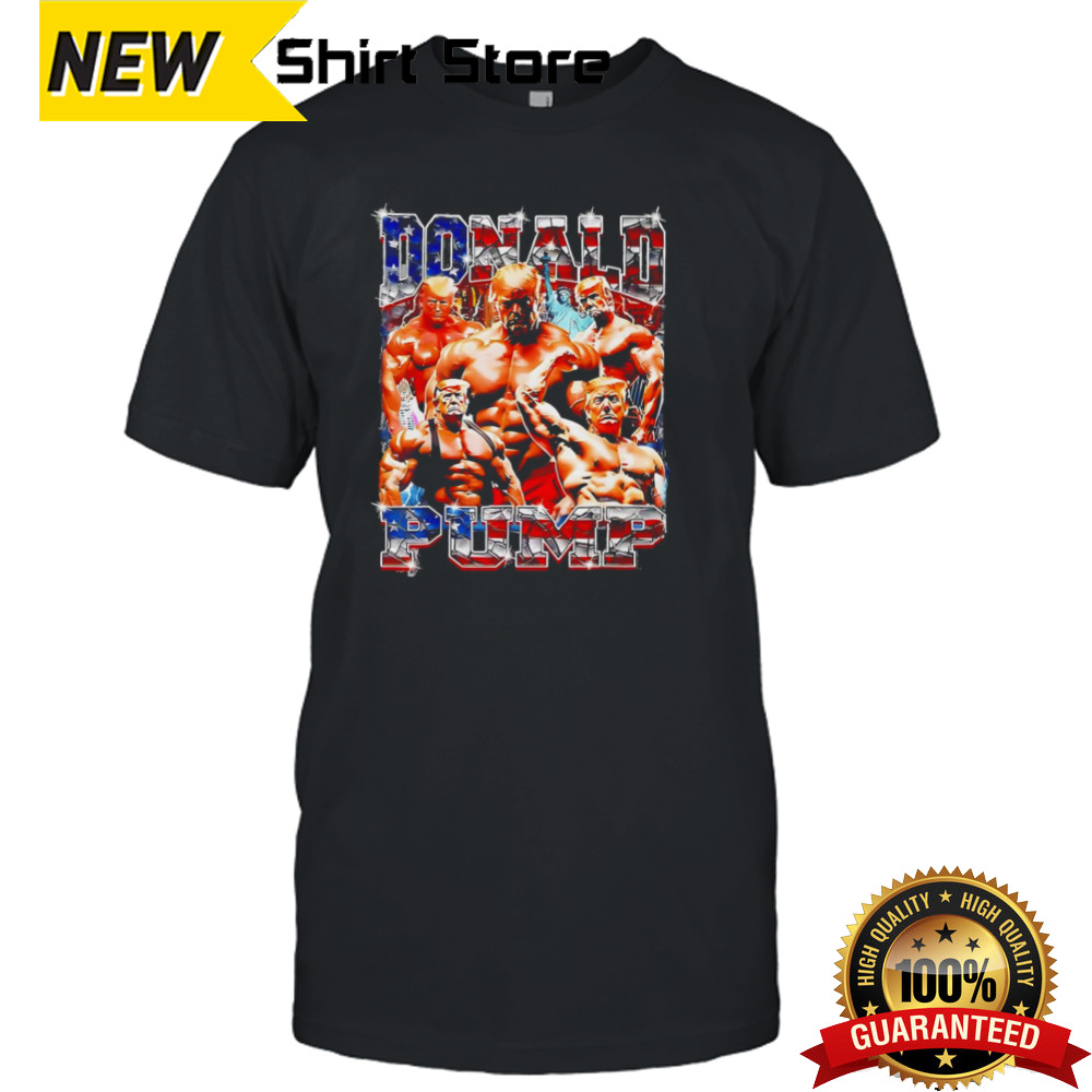 Donald Pump Gym Retro Shirt