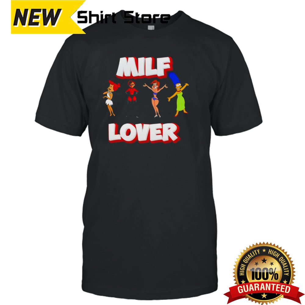 Female Cartoon Character Milf Lover Shirt