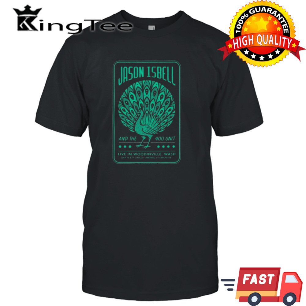 Jason Isbell And The 400 Unit Woodinville WA July 16-17 2024 shirt