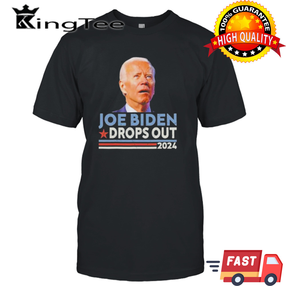 Joe Biden Confused Drops Out 2024 Shirt