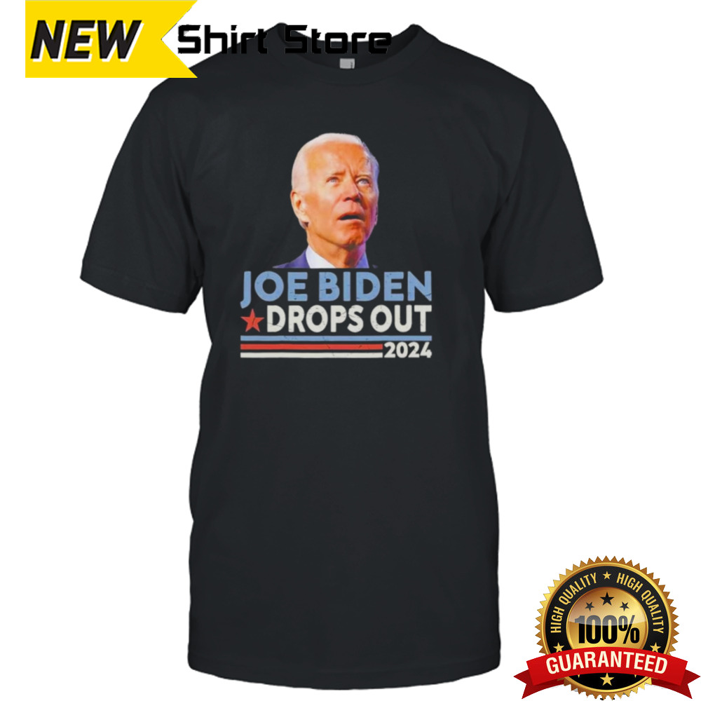 Joe Biden Confused Drops Out 2024 Shirt