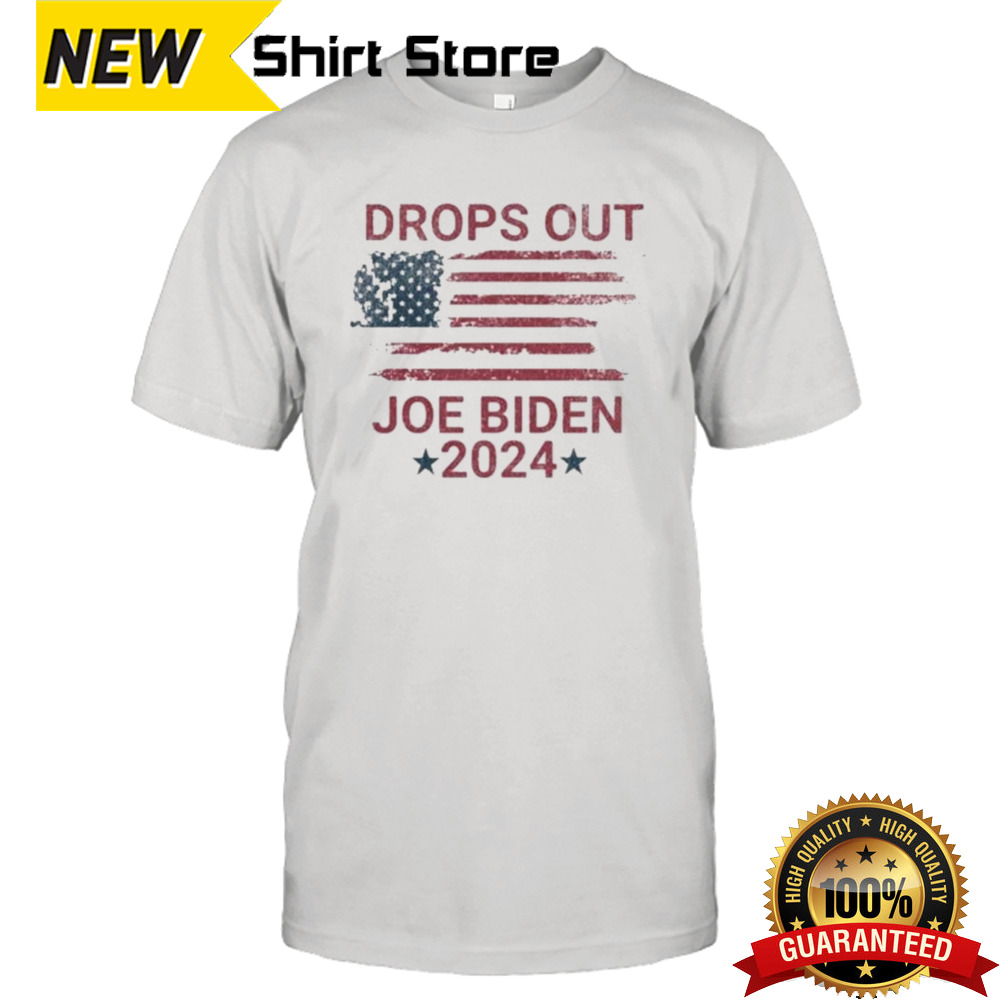 Joe Biden Drops Out 2024 Bye Bye Biden shirt